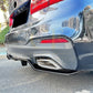 Gloss Black Rear Bumper Extension for BMW G30 G31 5 Series Pre-LCI M Sport 17-20-Carbon Factory