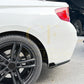 Gloss Black Rear Bumper Spats for BMW F22 F23 2 Series 14-20-Carbon Factory