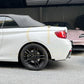 Gloss Black Rear Bumper Spats for BMW F22 F23 2 Series 14-20-Carbon Factory