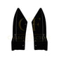 Gloss Black Rear Bumper Spats for BMW G01 X3 Pre-LCI 18-21-Carbon Factory
