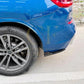 Gloss Black Rear Bumper Spats for BMW G01 X3 Pre-LCI 18-21-Carbon Factory
