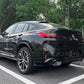 Gloss Black Rear Bumper Spats for BMW G02 X4 LCI 22-24-Carbon Factory