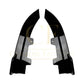 Gloss Black Rear Bumper Spats for BMW G22 G23 4 Series 20-Present-Carbon Factory