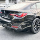 Gloss Black Rear Bumper Spats for BMW G26 4 Series 20-Present-Carbon Factory