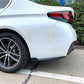 Gloss Black Rear Bumper Spats for BMW G30 G31 5 Series M Sport 17-24-Carbon Factory