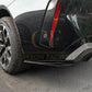 Gloss Black Rear Bumper Spats for BMW G45 X3 25-Present-Carbon Factory