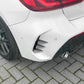 Gloss Black Rear Bumper Trims 2 for BMW F40 1 Series 19-24-Carbon Factory