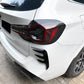Gloss Black Rear Bumper Trims 2 for BMW G01 X3 LCI 22-24-Carbon Factory