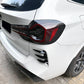 Gloss Black Rear Bumper Trims 2 for BMW G01 X3 LCI 22-24-Carbon Factory