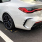 Gloss Black Rear Bumper Trims for BMW G22 G23 4 Series 20-Present-Carbon Factory