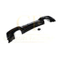 Gloss Black Rear Diffuser Quad Exhaust for BMW F20 1 Series Pre-LCI 12-14-Carbon Factory