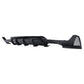 Gloss Black Rear Diffuser Quad Exhaust for BMW F32 F33 F36 4 Series 14-20-Carbon Factory