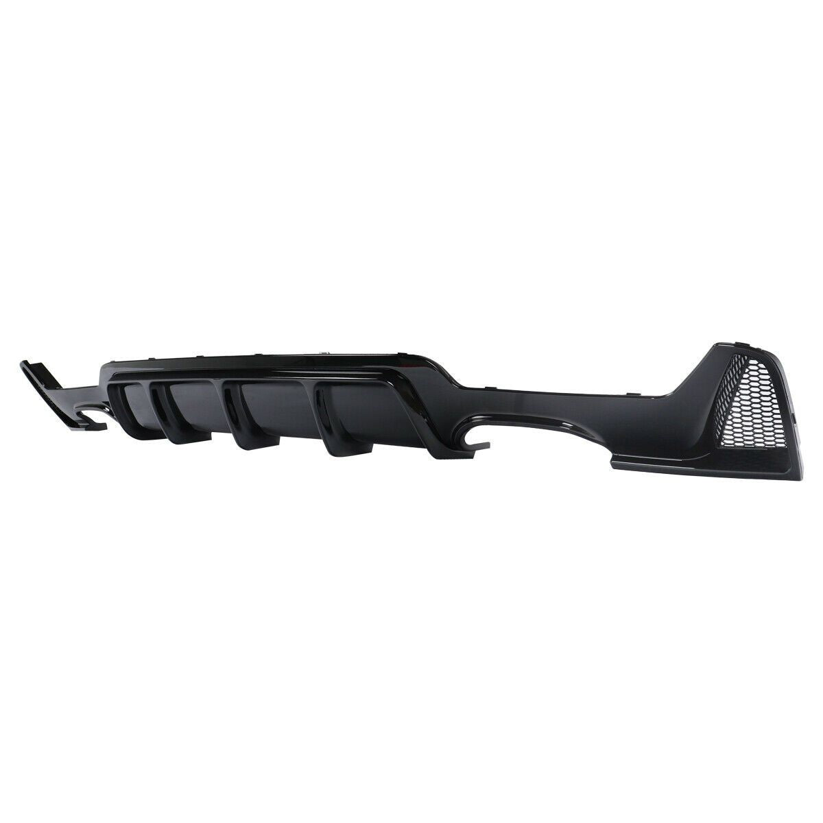 Gloss Black Rear Diffuser Quad Exhaust for BMW F32 F33 F36 4 Series 14-20-Carbon Factory