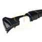 Gloss Black Rear Diffuser Quad Exhaust for BMW F32 F33 F36 4 Series 14-20-Carbon Factory