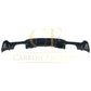 Gloss Black Rear Diffuser Quad Exhaust for BMW F32 F33 F36 4 Series 14-20-Carbon Factory