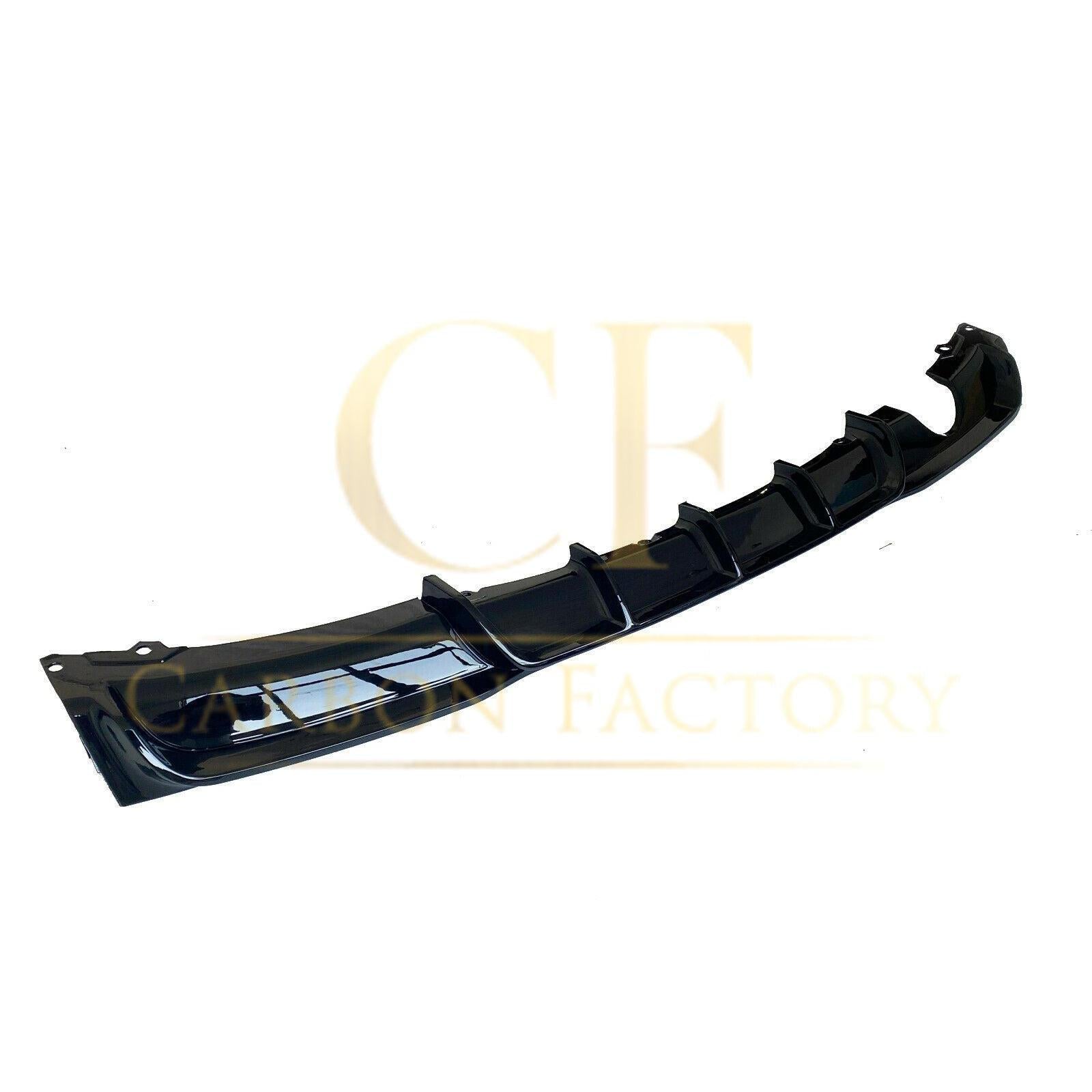 Gloss Black Rear Diffuser Single Exhaust for BMW F30 F31 3 Series 12-19-Carbon Factory