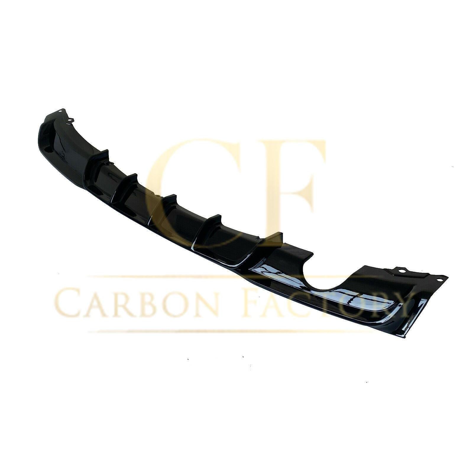 Gloss Black Rear Diffuser Single Exhaust for BMW F30 F31 3 Series 12-19-Carbon Factory