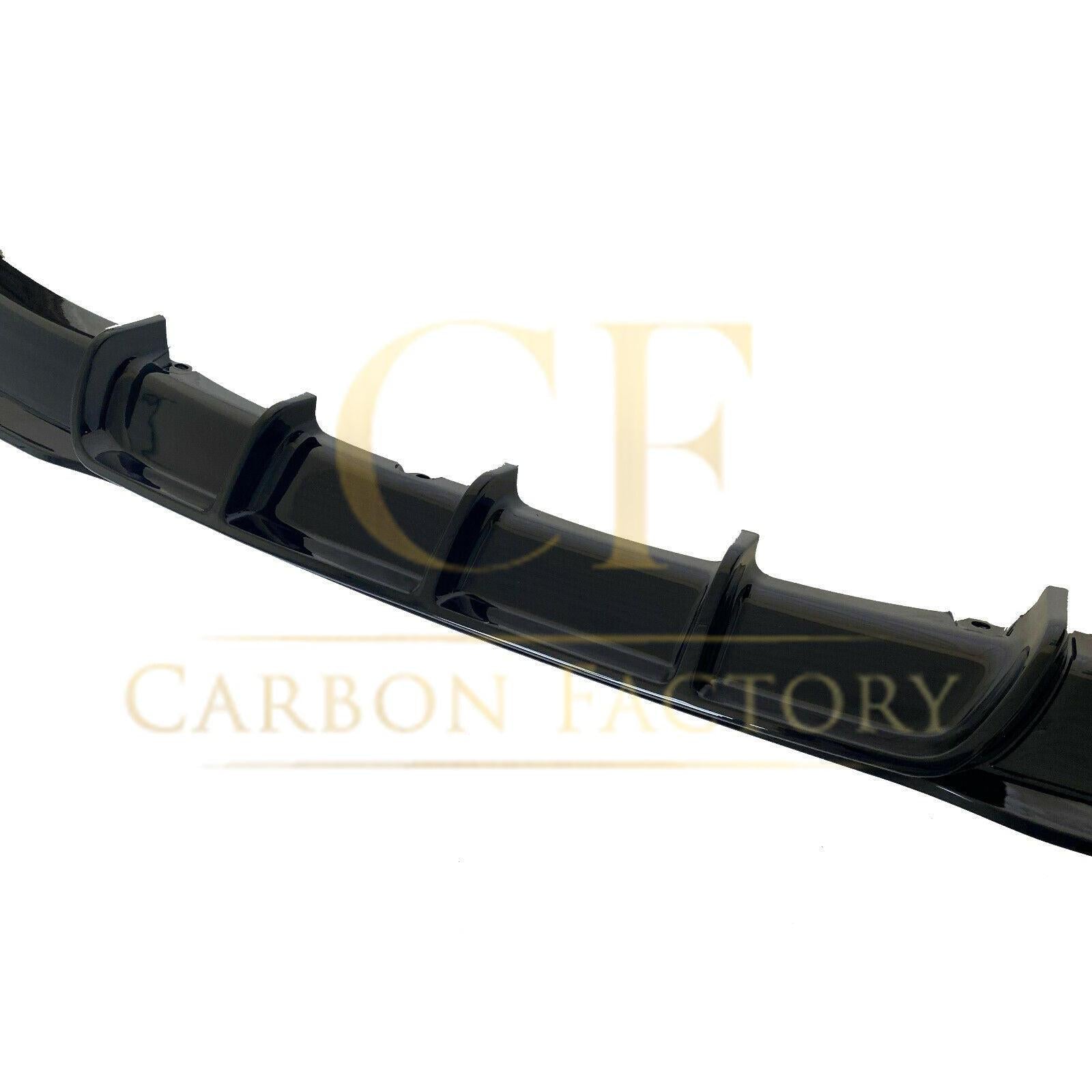 Gloss Black Rear Diffuser Single Exhaust for BMW F30 F31 3 Series 12-19-Carbon Factory