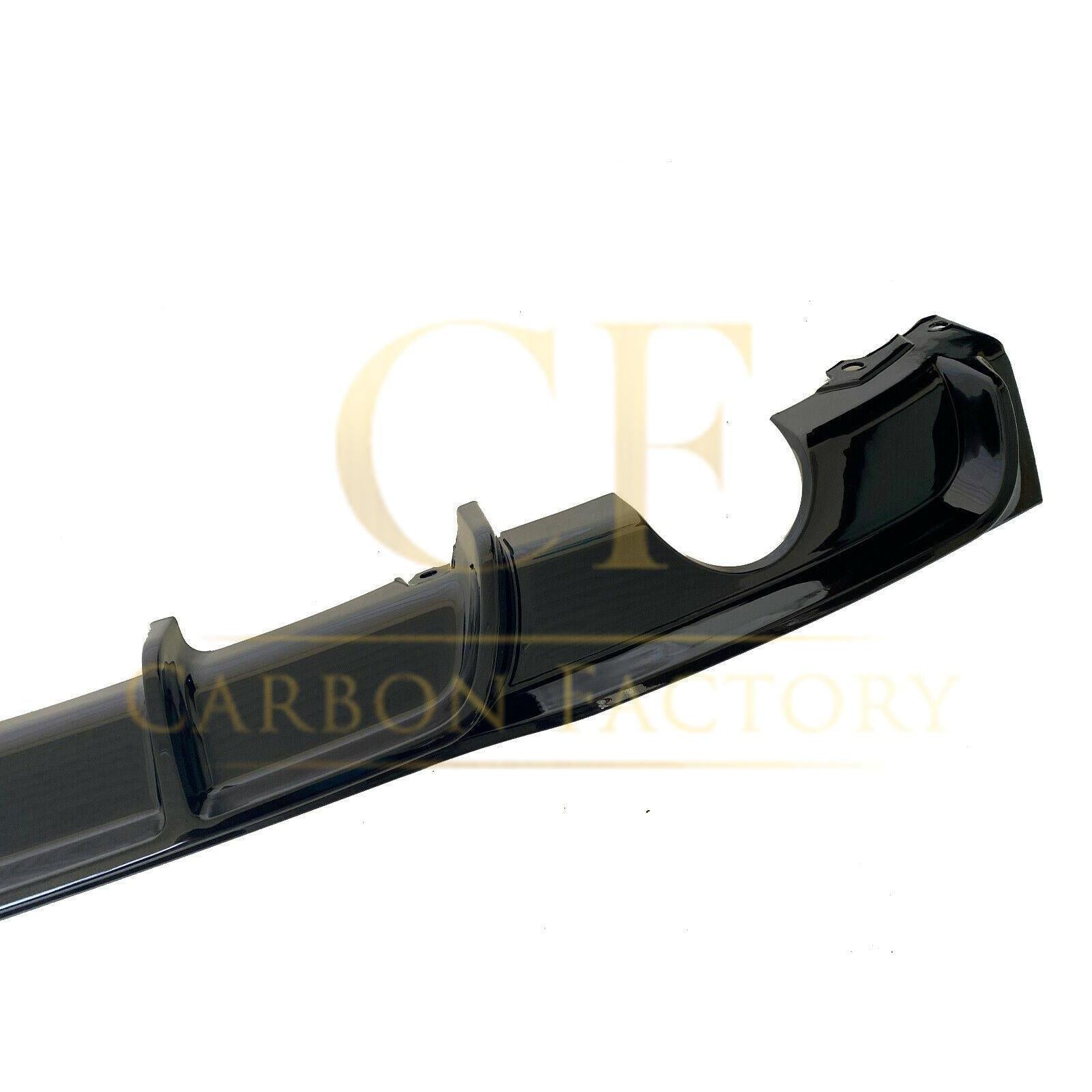 Gloss Black Rear Diffuser Single Exhaust for BMW F30 F31 3 Series 12-19-Carbon Factory