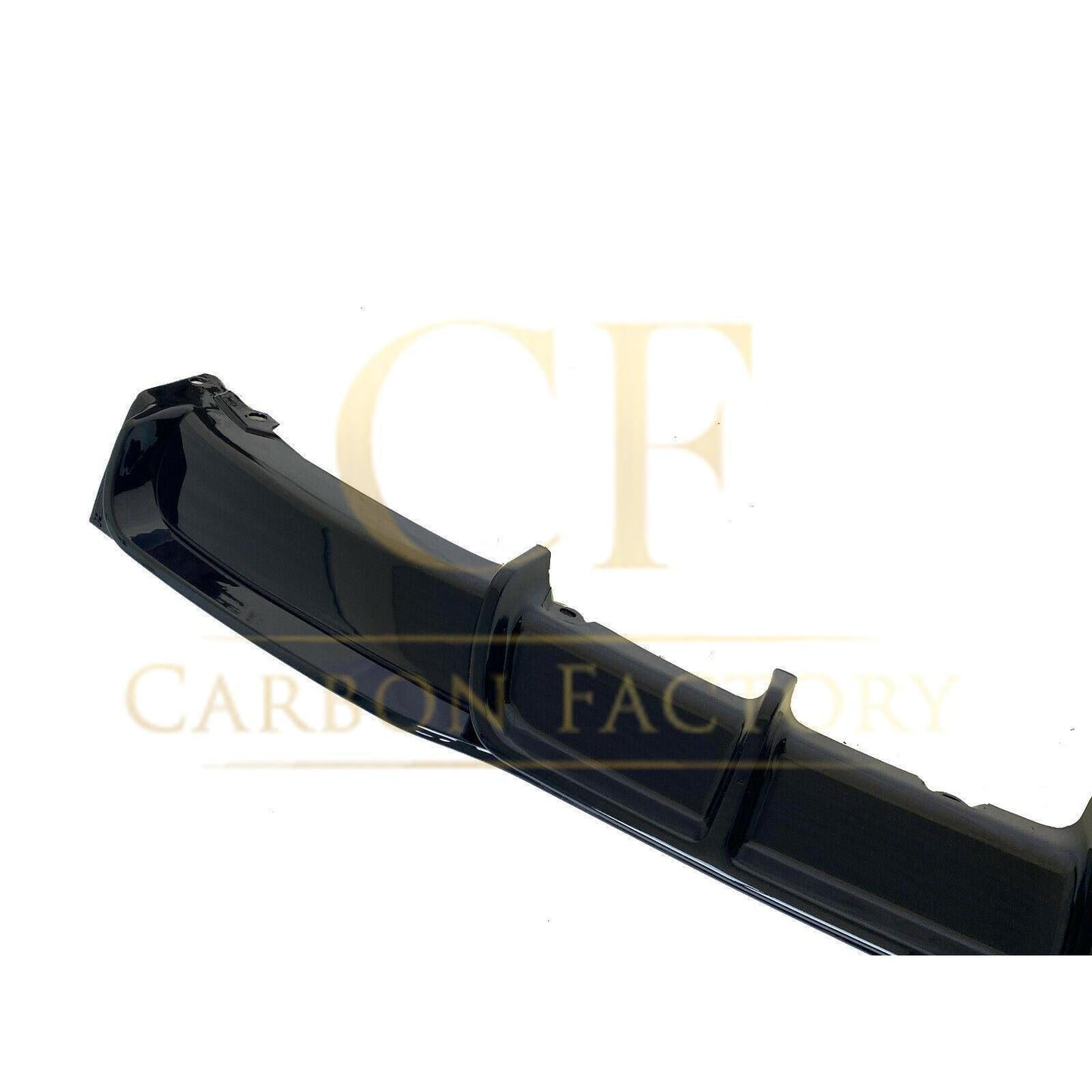 Gloss Black Rear Diffuser Single Exhaust for BMW F30 F31 3 Series 12-19-Carbon Factory