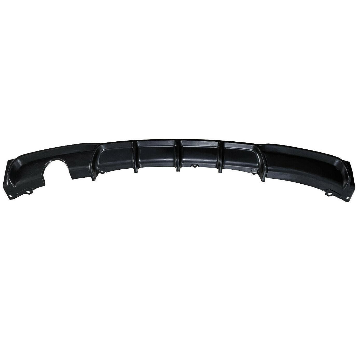 Gloss Black Rear Diffuser Single Exhaust for BMW F30 F31 3 Series 12-19-Carbon Factory