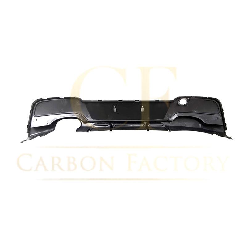 Gloss Black Rear Diffuser Twin Exhaust for BMW F20 1 Series Pre-LCI 12-14-Carbon Factory