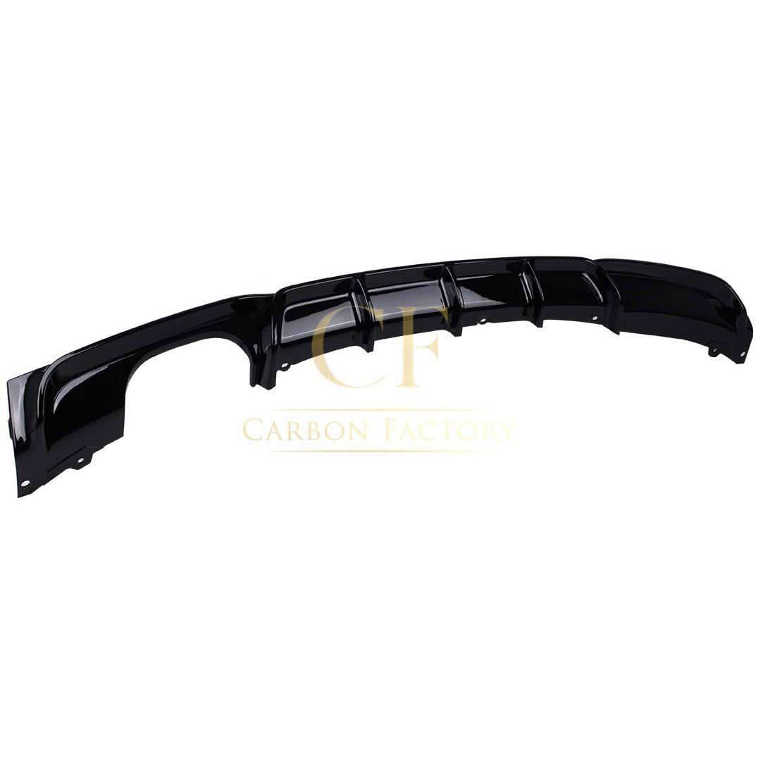 Gloss Black Rear Diffuser Twin Exhaust for BMW F30 F31 3 Series 12-19 - Carbon Factory