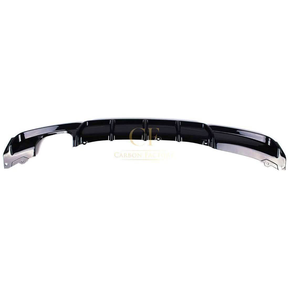 Gloss Black Rear Diffuser Twin Exhaust for BMW F30 F31 3 Series 12-19 - Carbon Factory