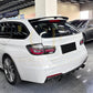 Gloss Black Roof Spoiler for BMW F31 3 Series 12-19-Carbon Factory
