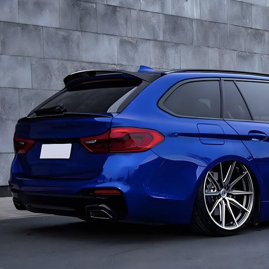 Gloss Black Roof Spoiler for BMW G31 5 Series Estate 17-24-Carbon Factory