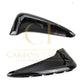 Gloss Black Side Vent Fender Trims for BMW F15 X5 14-18-Carbon Factory