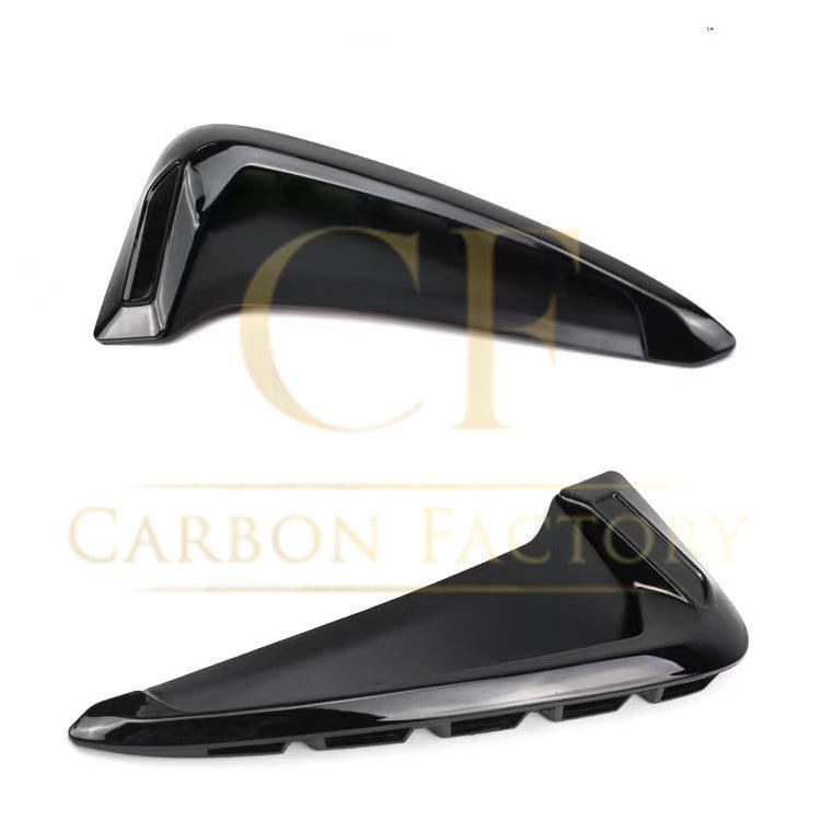 Gloss Black Side Vent Fender Trims for BMW F15 X5 14-18-Carbon Factory