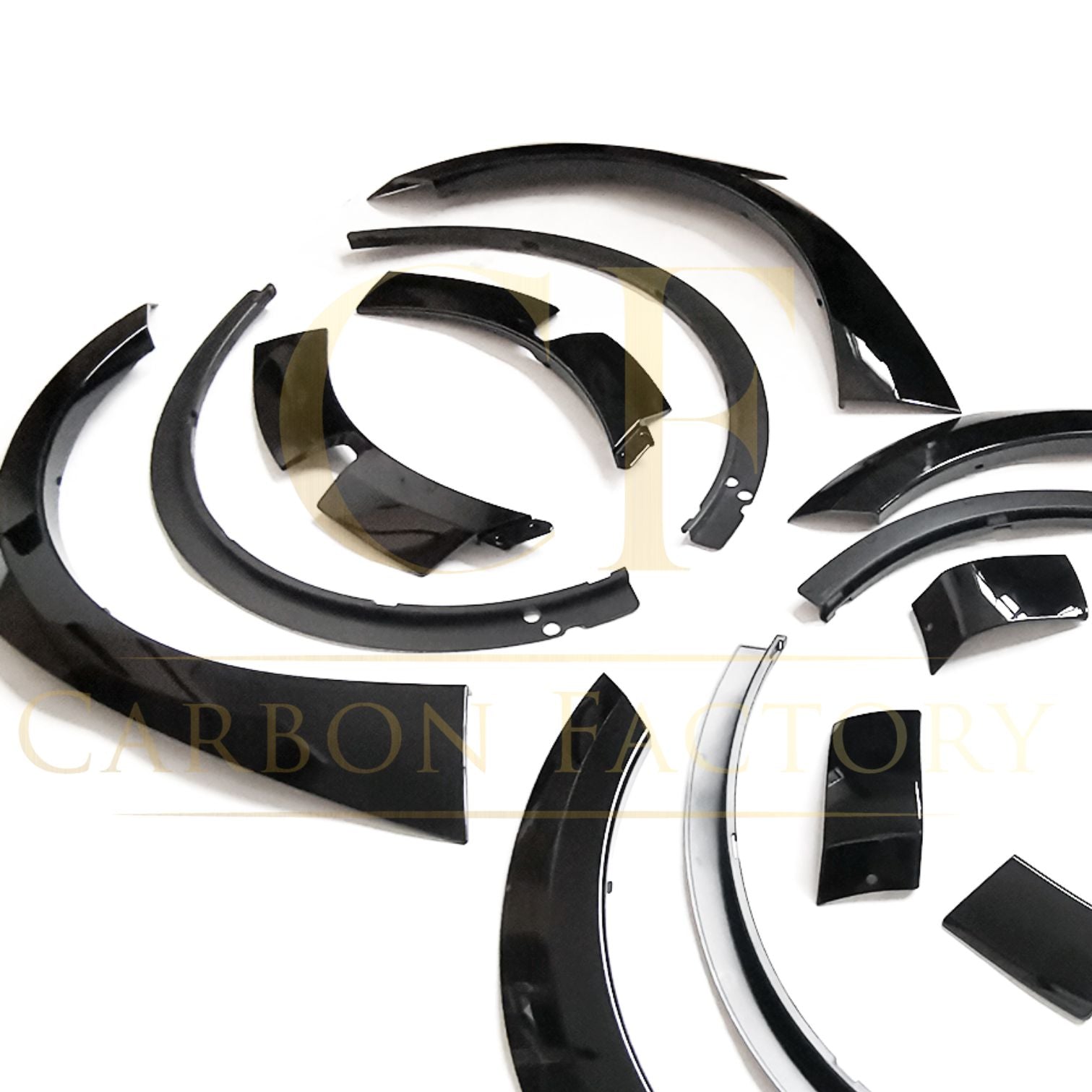 Gloss Black Wheel Fender Arches for Tesla Model 3 19-23-Carbon Factory