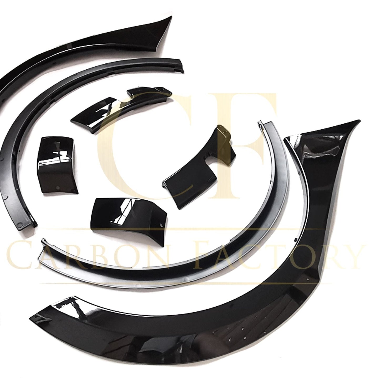 Gloss Black Wheel Fender Arches for Tesla Model 3 19-23-Carbon Factory