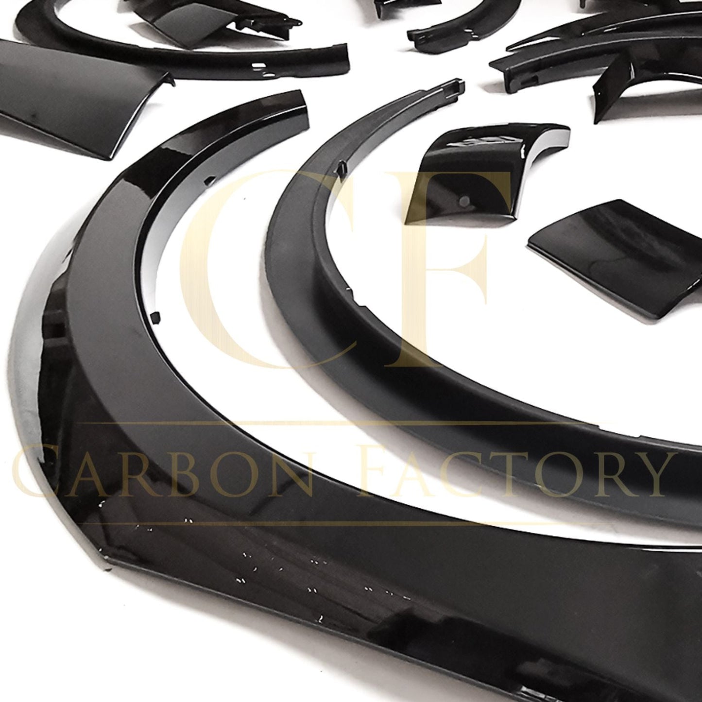 Gloss Black Wheel Fender Arches for Tesla Model 3 19-23-Carbon Factory