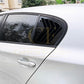 Gloss Black Window Louver Vents for BMW 1 Series E87 2005-2011-Carbon Factory