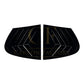Gloss Black Window Louver Vents for BMW 1 Series E87 2005-2011-Carbon Factory