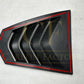 Gloss Black Window Louver Vents for BMW 3 Series G20 19-25-Carbon Factory