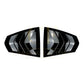 Gloss Black Window Louver Vents for BMW 3 Series G20 19-25-Carbon Factory