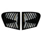 Gloss Black Window Louver Vents for BMW F20 F21 1 Series 11-19-Carbon Factory