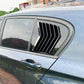 Gloss Black Window Louver Vents for BMW F20 F21 1 Series 11-19-Carbon Factory