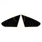 Gloss Black Window Louver Vents for BMW F36 4 Series Gran Coupe 14-20-Carbon Factory
