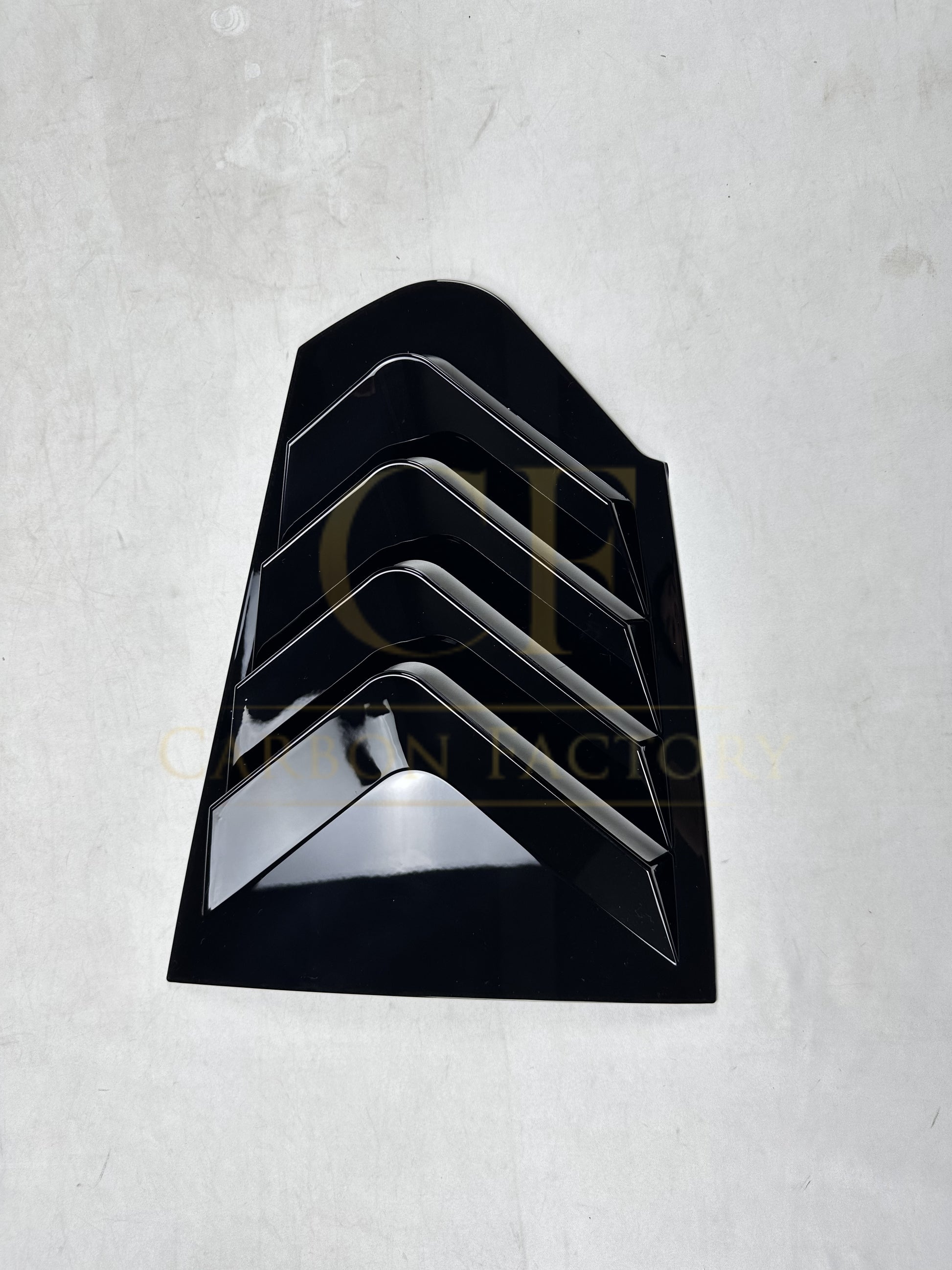 Gloss Black Window Louver Vents for BMW F40 1 Series 19-24-Carbon Factory