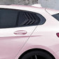 Gloss Black Window Louver Vents for BMW F40 1 Series 19-24-Carbon Factory
