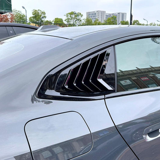 Gloss Black Window Louver Vents for BMW G26 4 Series 20-Present-Carbon Factory