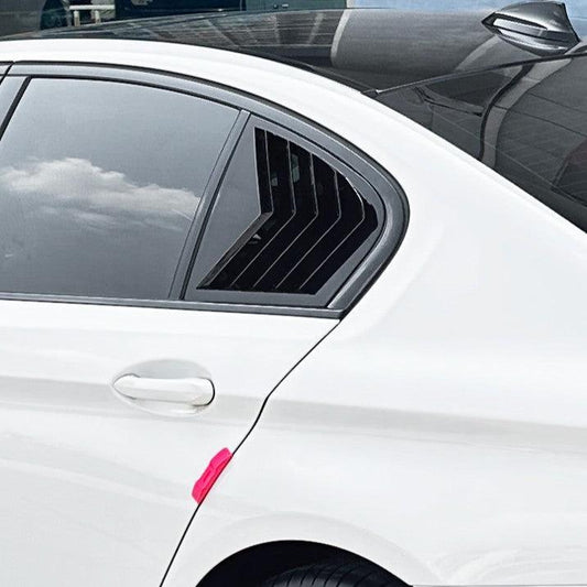 Gloss Black Window Louver Vents for BMW G30 5 Series 17-24-Carbon Factory