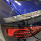 H Style Carbon Fibre Boot Spoiler for Audi B9 A5 S5 RS5 4 Door 17-24-Carbon Factory
