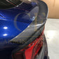 H Style Carbon Fibre Boot Spoiler for Audi B9 A5 S5 RS5 4 Door 17-24-Carbon Factory