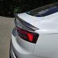 H Style Carbon Fibre Boot Spoiler for Audi B9 A5 S5 RS5 4 Door 17-24-Carbon Factory