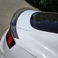 H Style Carbon Fibre Boot Spoiler for Audi B9 A5 S5 RS5 4 Door 17-24-Carbon Factory